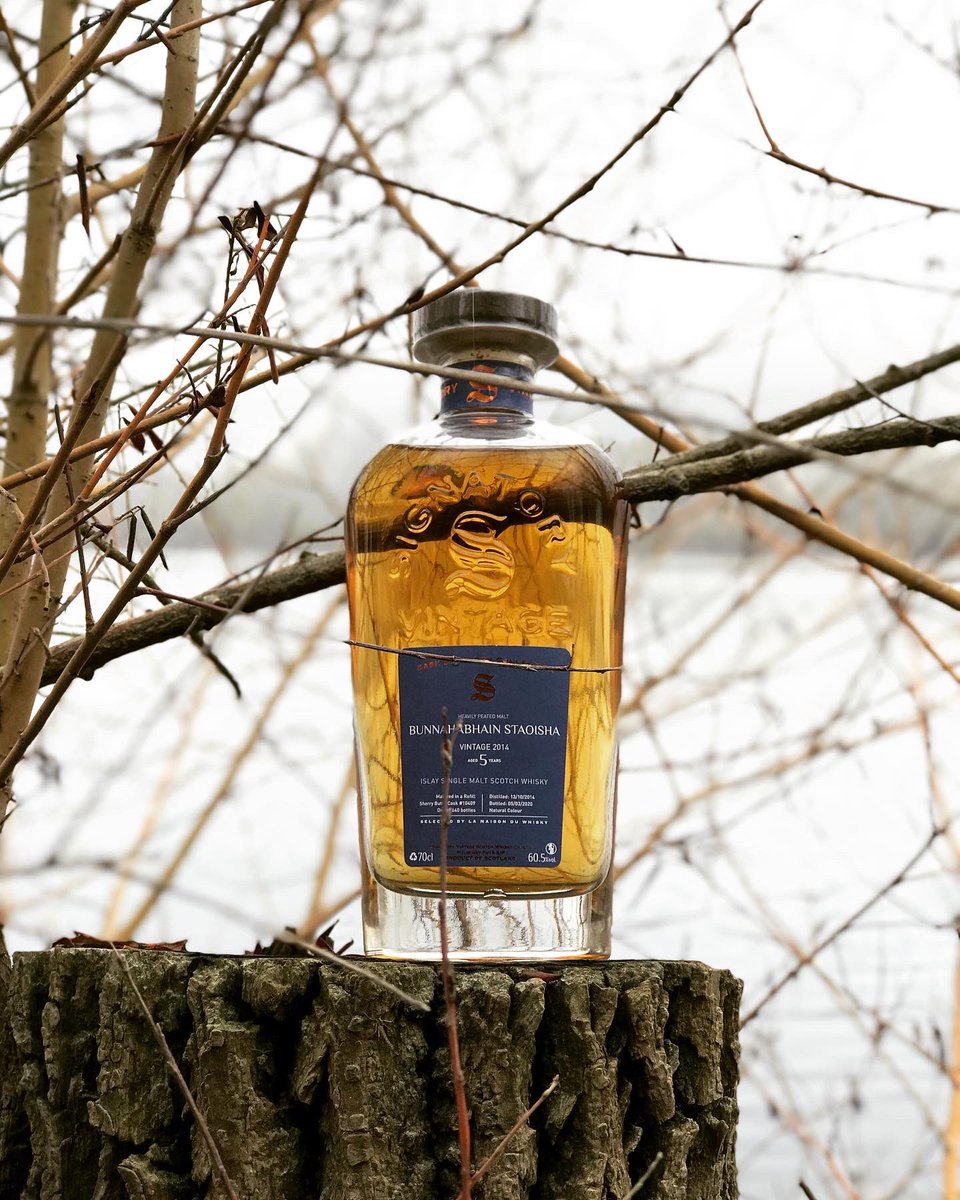 Arthuurab's tweet photo. 🏴󠁧󠁢󠁳󠁣󠁴󠁿 Bunnahabhain Staoisha 5 ans SV 2014.
À déguster au coin du feu en écoutant White Christmas par « the drifters.  #Christmas #whisky #bunnahabhain #whiskyentreamis #lmdw https://t.co/hKvselpkNz