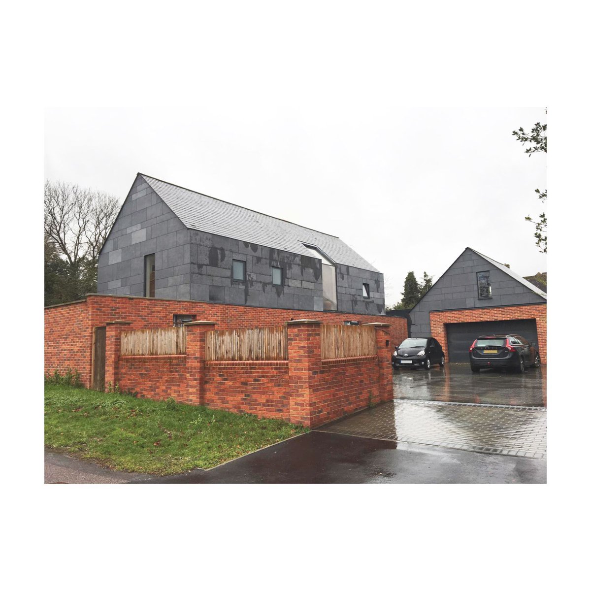 Applegarth, a completed self-build residential project in Royston, Hertfordshire. #FootprintArchitects