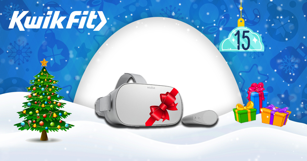 🎁Win an Oculus Quest 2 64GB All-in-One VR Headset in day 15 of #Kwikmas 🎁

To enter, simply RT this post, comment your favourite Star Wars character &amp; follow us @kwik_fit! 

#adventcalendar #competition #giveaway #xmas #tuesdaymotivation
