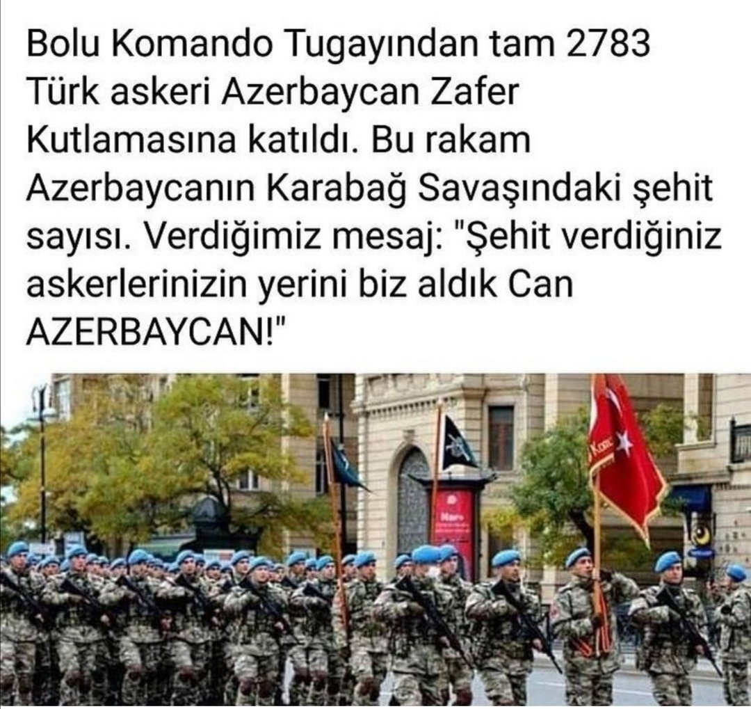 Bin ölür bin diriliriz🇦🇿🇹🇷
#AzerbaycanTurkiye #BirMilletİkiDevlet
#KarabağAzerbaycandır 🇦🇿🇹🇷