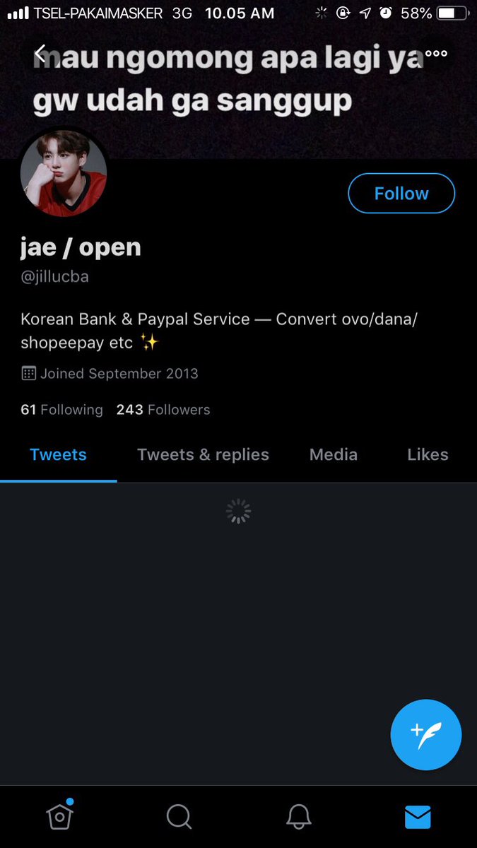 HELP RT!!!🙏🏻

Penipu jasa co weverse Dana 083841296242 atas nama Jessica

tag wts wtb jasa co wv weverse won paypal #zonaBU #zonauang