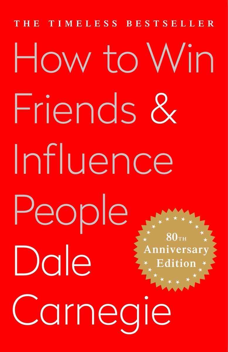 bookpedi's tweet photo. How To Win Friends &amp; Influence People by Dale Carnegie https://t.co/xQ8sUBAyOE #book #bookreview #booklover #bookshopday #Psychologybooks https://t.co/3jYsyoNv19