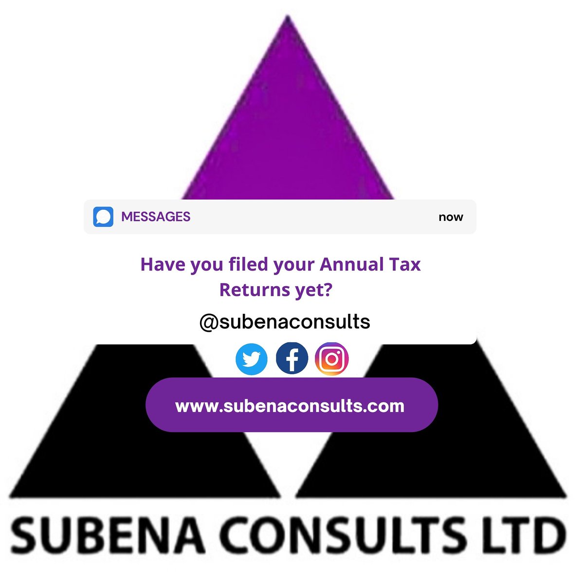 Ts the season to file taxes. 🎵 Fret not, we will take it from here. For more information contact us on +256 775 630 141 or info@subenaconsults.com. #taxconsultants #accountingug #taxug #subenaconsults