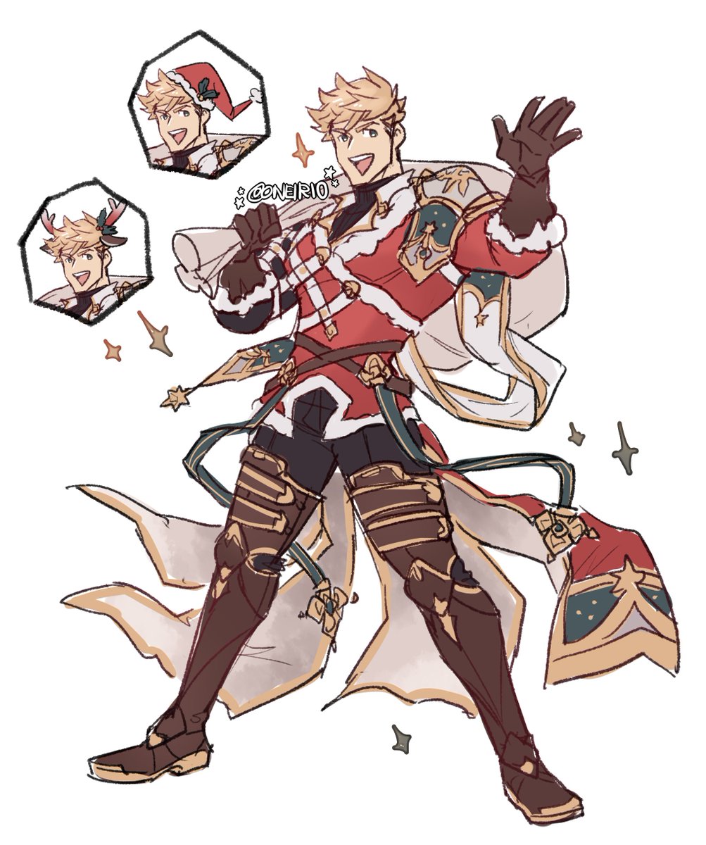 GBF designed xmas vane because i know grand blues is totally gonna bait me ...