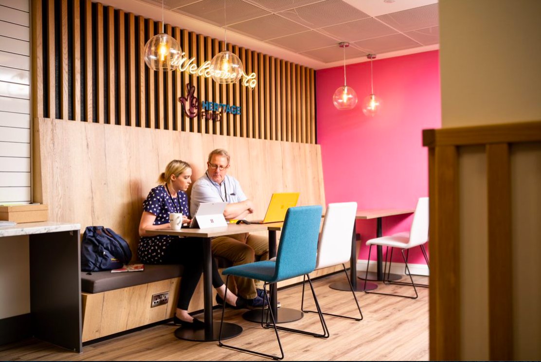 The design for the <a href="/HeritageFundUK/">The National Lottery Heritage Fund</a> new office in central #London focused on #flexibility and user-specific spaces, ensuring workers have the freedom to select the desk or space that will enable them to complete the current task at hand with ease. 

#InteriorDesign #Workspace