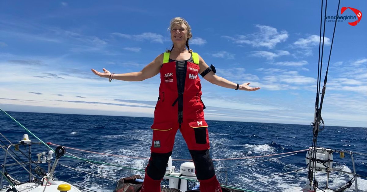 VendeeGlobeENG's tweet photo. Pip Hare on pushing her limits
"One of the things I love about being a human being is our ability to continually develop, to push ourselves to new levels, to develop who we are and what we are capable of throughout our lives..." @pipoceanracing
โก๏ธ: https://t.co/tzMTzXfw7z https://t.co/gArVI86nxm