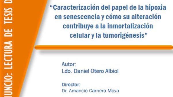 bmc_lab's tweet photo. 📢🗓️Mañana nuestro compañero Daniel Otero defiende su tesis doctoral de forma virtual💻en @ibis_sevilla. ¡Mucha suerte! https://t.co/Y9B2ALo3SW