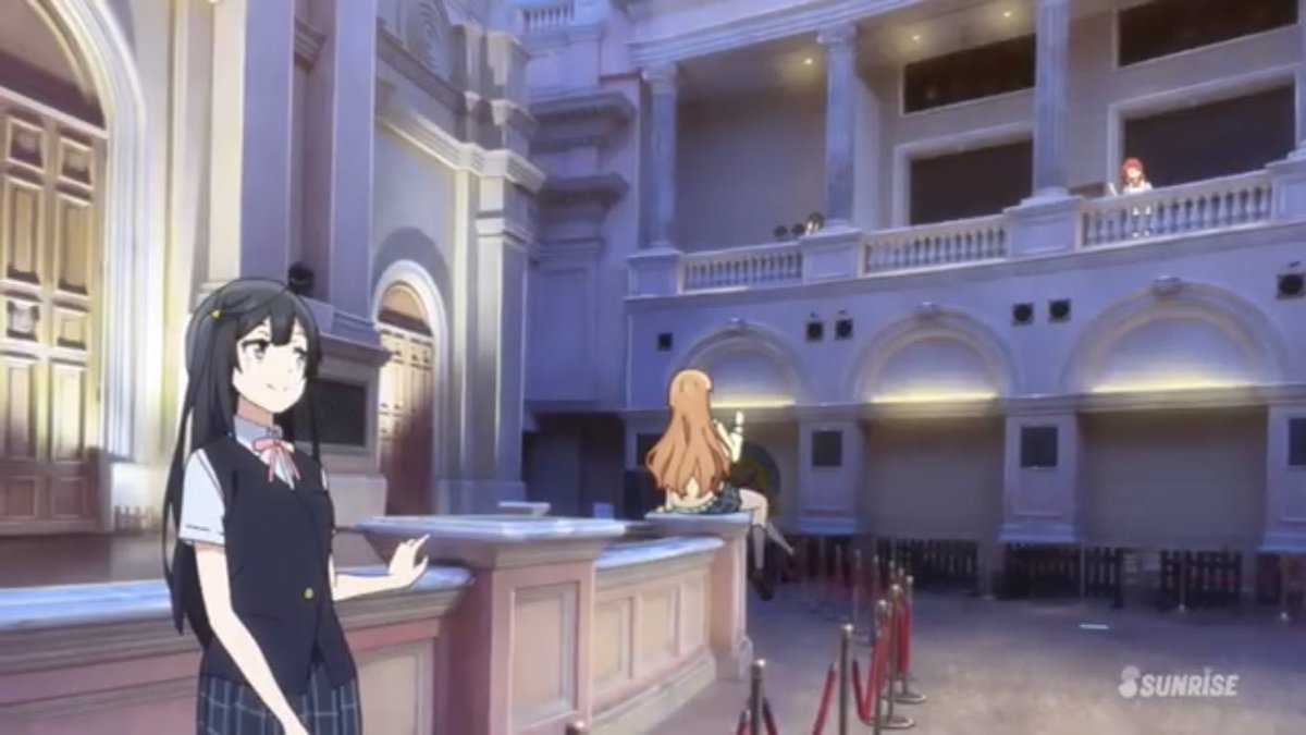 なかけん ラブライブ 虹ヶ咲学園スクールアイドル同好会 聖地巡礼報告 153 第11話で スクフェス会場イメージの一部 ヴィーナスフォート2階 教会広場 彼方ちゃんがライブをやった幻想的な場所であるが 11話内ではワンカットしか出てこなかった