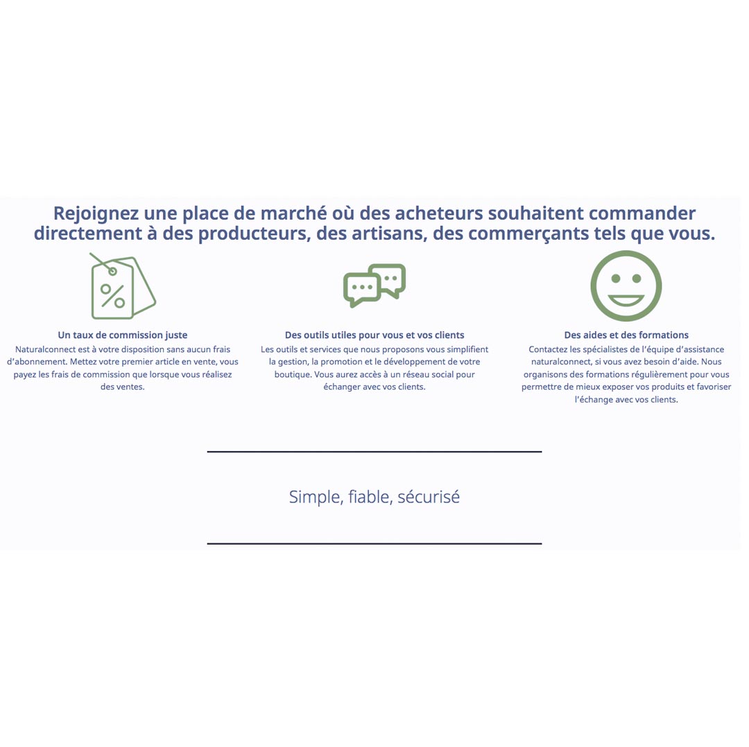 NaturalMarche's tweet image. Vous en êtes où dans votre présence en ligne ? Notre place de marché vous propose un circuit de vente de proximité, n'hésitez pas à vous inscrire en suivant ce lien :
naturalconnect.fr/place-de-march…

#commerce #ecommerce #actioncoeurdeville