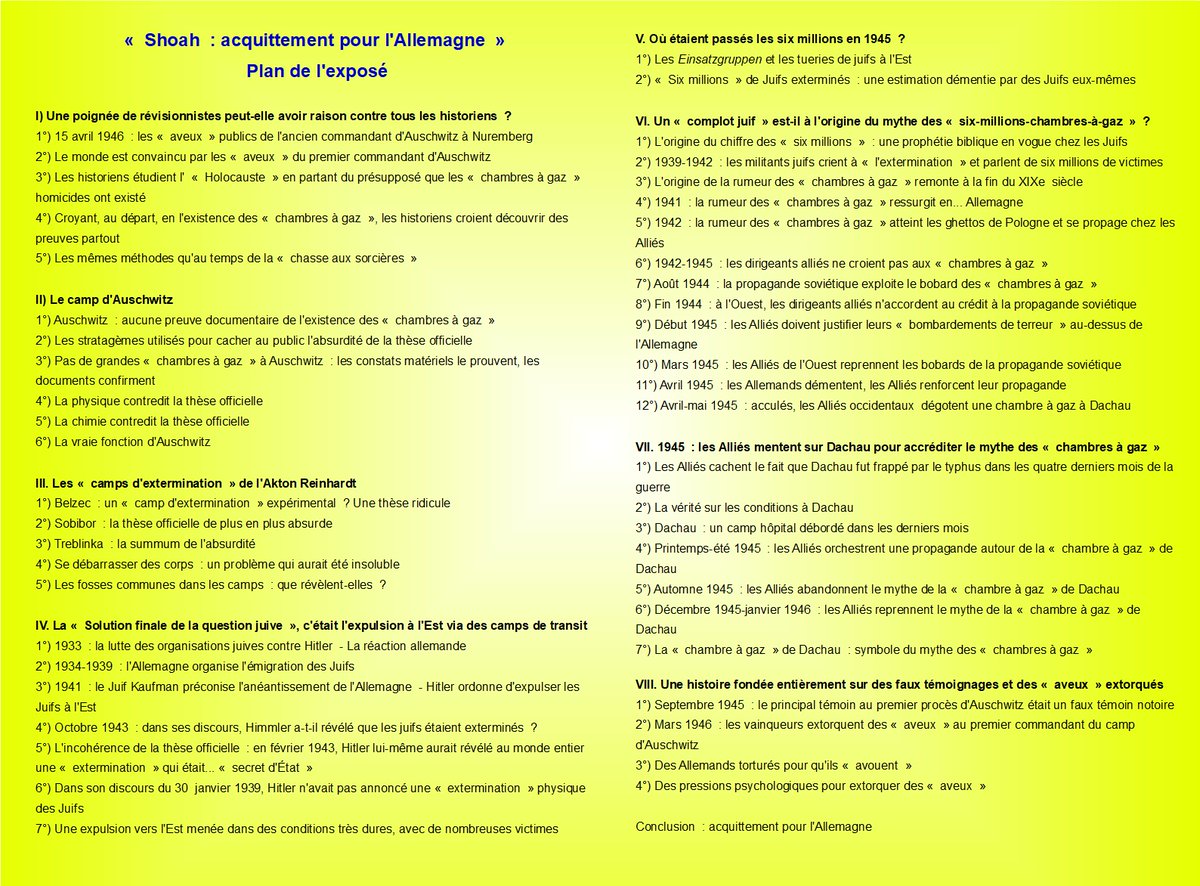 scrabopoly's tweet photo. Bonjour à Toutes et à Tous,
Suite à mon dernier message, voici le plan de ma nouvelle série "Shoah : acquittement pour l'Allemagne", qui sera diffusée à partir du 17 décembre et pendant toutes les vacances de Noël https://t.co/4Eq8Y1BfIt
