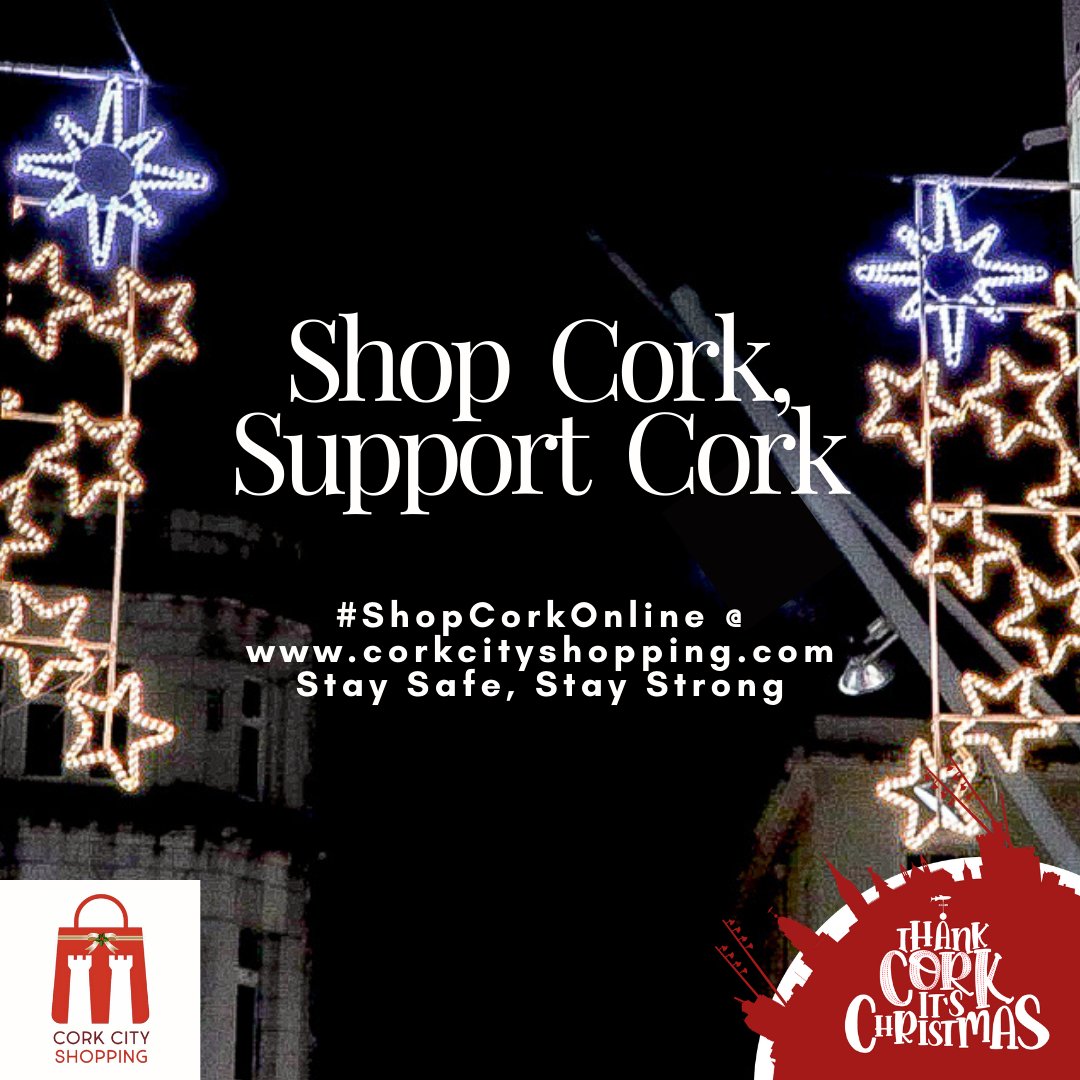 corkshopping's tweet photo. When you #ShopCorkOnline, you #SupportCork. If you're not sure where to start, then visit our website and let us help you find the perfect retailer for exactly what you need! #ShopCorkOnline. #StaySafe #StayStrong #ThankCorkItsChristmas https://t.co/3jYLQhBD3k https://t.co/EF3QqQMRvX