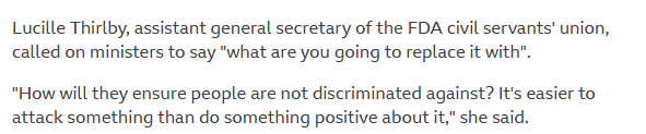 This is how profound the rot is on the left - a union boss should be deeply sceptical of any burden placed on workers rather than their employers - but here she is defending making the subconscious of civil servants a matter for their HR department.