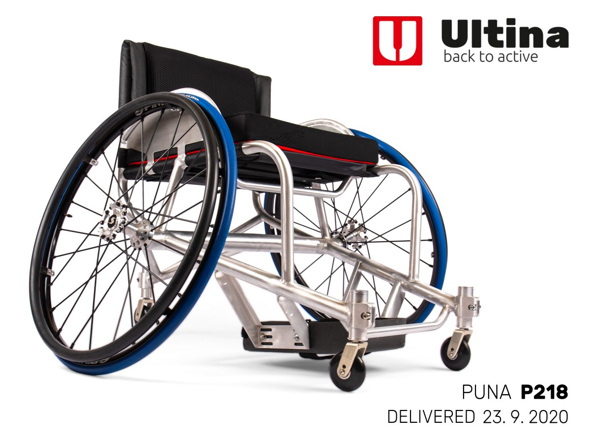 Ultina_cz's tweet photo. ULTINA TENNIS WHEELCHAIR DELIVERED

P218 is a top-class and well equipped wheelchair which doesn’t lack Spinergy wheels, high adjustable castors, high adjustable carbon fibre footrest, Ultina textiles and rubberized push rims.

#backtoactive #Ultina #bespoke https://t.co/O1yzXaAajC