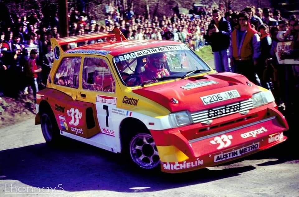 DavidWelford86's tweet photo. If you're a fan of the MG Metro 6R4, then head over to my Facebook page 'Pictures of Rallying' to see incredible photos like these and more 😀👍📸 #POR
@olidel0 @DuezMarc https://t.co/IfXj9CPOmm