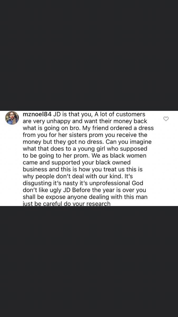 TheJDCollectio1's tweet photo. This man stole money from a girl who wanted a custom-made prom dress 😡#thejdcollection #thejdcollectionjustdramatic #justdramatic #thejdcollectionnewyork #rashardgentle #rashardgentlejdcollection #rashardgentlescammer  # the JD Collection #thejdcollectionscammer #newyorksammer https://t.co/FLZHyzdFg1
