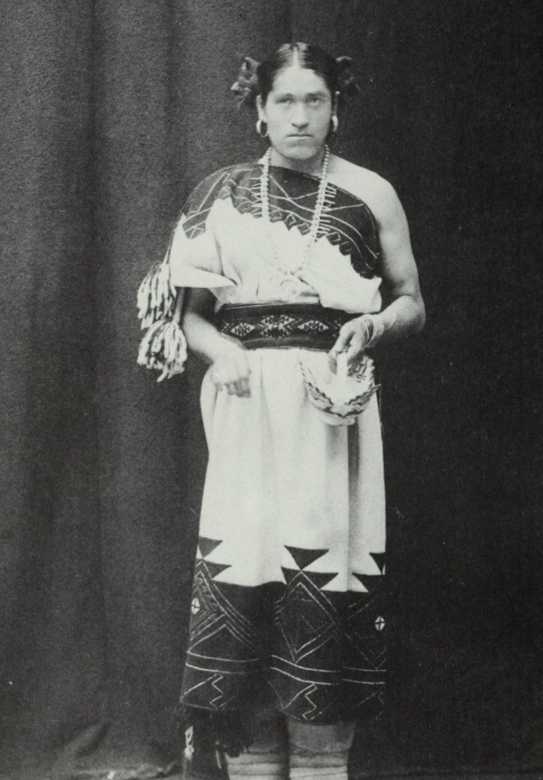 In 1879, the anthropologist Matilda Stevenson met We’wha. They became fast friends. Stevenson commissioned We’wha to make ceramics for the National Museum (still searchable in the online collections), and in 1886, brought We’wha to Washington DC as a Zuni ambassador.