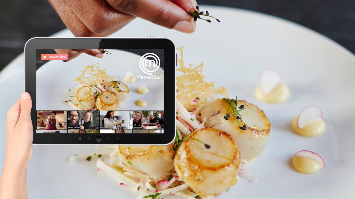 We couldn't be more excited to announce that <a href="/MASTERCHEFonFOX/">MasterChef</a> and Eatwith are launching MasterChef Online Experiences! 
Join your favorite contestants live from the comfort of your kitchen to cook along here: bit.ly/2K5ihgu
#MasterChef #Eatwith #OnlineCookingClasses