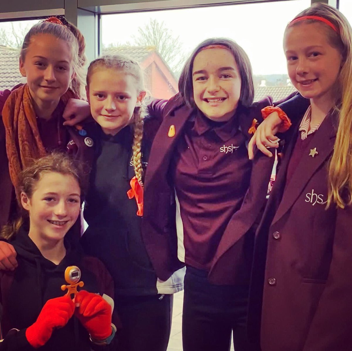 StroudHigh's tweet photo. Thank you to our NAWO Team and all students &amp; staff who took part in #orangetheworldshs #16daysofactivism. We raised £522.99 which will be shared between @NAWOYouth &amp; @StroudRefuge #orangetheworld #nawoorangetheworld #year9bubble #everythingispossible https://t.co/9I8pQ0icU4