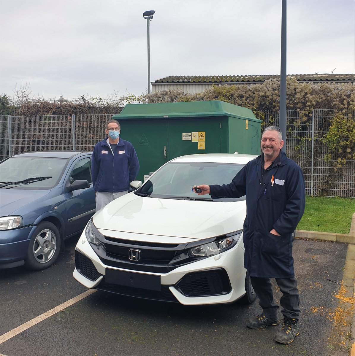 WiltsColl's tweet photo. A massive thank you to Honda for donating two cars to our Chippenham Motor Vehicle department last week!
Donations like this help our students put their learning into practice, giving them real preparation for their careers.
#wearewiltshire #wiltscoll #chippenham #honda https://t.co/9U2I4trEaM