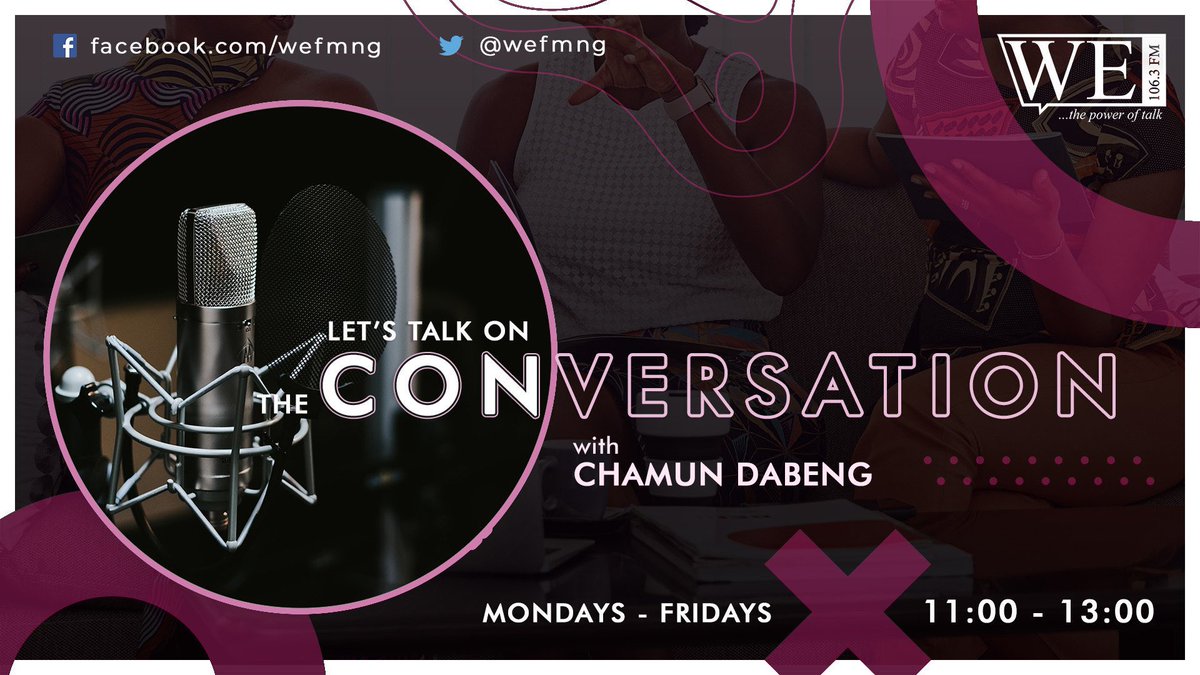 wefmng's tweet photo. How does our personal finances influence our relationships? Tune in to #TheConversation with @ChamunDabeng, @Lekadifeb and   Bayo Ikotun. https://t.co/JS0SBEhQSv