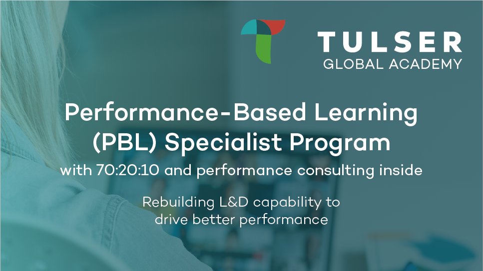 702010Institute's tweet image. #RegisterNow

The PBL Specialist Program is designed to change the way your HR, L&amp;amp;D, and capability-building teams deliver their services. The program’s approaches and methods can be applied in your own situation from the start. 

Launching January 2021!
lnkd.in/dxBMVcf
