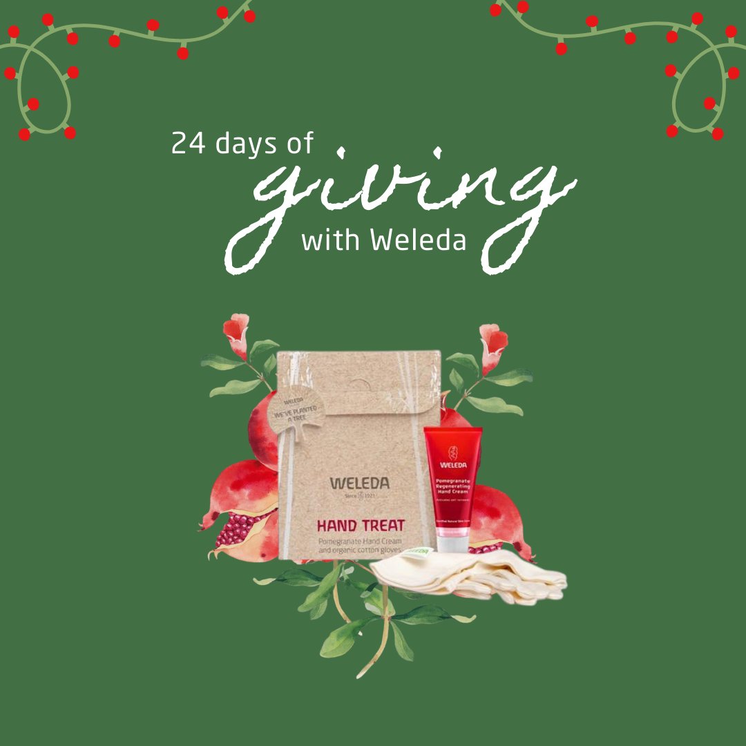 WeledaUK's tweet photo. Show your hands some love with our Hand Treat prize in our #24daysofWeleda!
To enter:
๐Like this Tweet
๐Follow @weledauk
๐Retweet this Tweet
Open for 24 hours. UK only. Multiple entries permitted. Not affiliated with Twitter Full T&Cs on Facebook.
#win #giveaway #comp https://t.co/kHtSphWQ3G