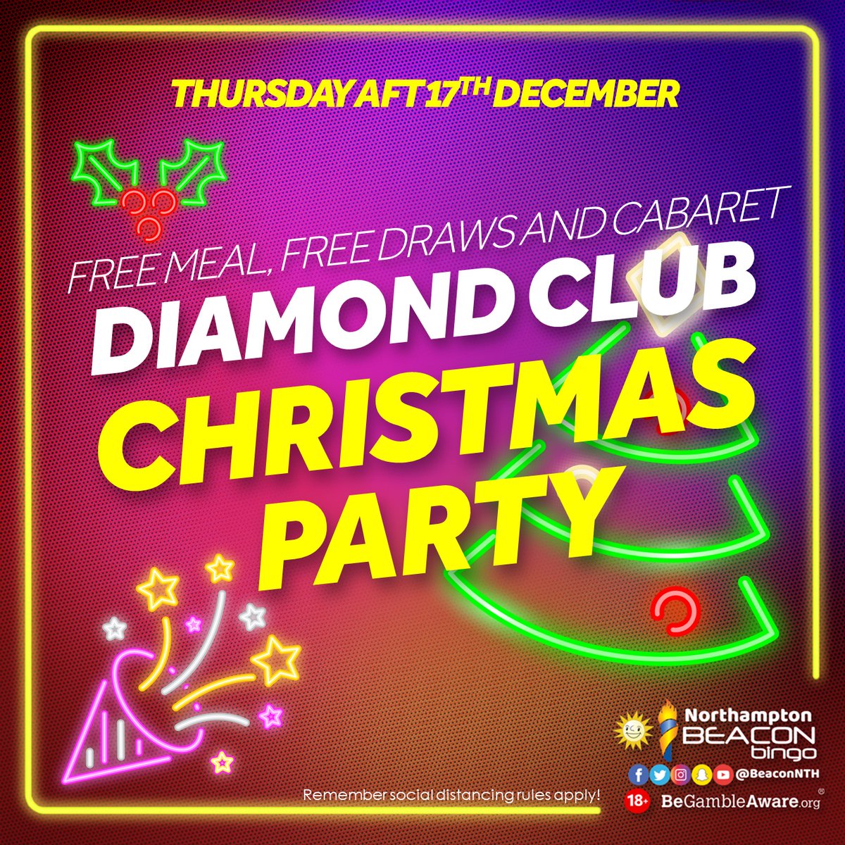 BuzzBingoNTH's tweet photo. 🔞 https://t.co/RUTYVPS6HN

THIS THURSDAY AFT: DIAMOND CLUB 💎 CHRISTMAS PARTY!

#StaySafe #ChooseBeacon #BeaconNTH https://t.co/YOmGyzFFQ7