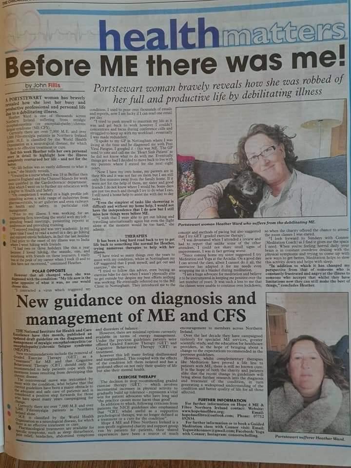 DT_Ballymena's tweet photo. A very special #tongueouttuesday from 13 year old ex-resident Poppy 💛 swipe to see her debut in the local newspaper with her best friend 🐾 we love seeing our older aged pooches doing so well 💛 #tot #terriertuesday #adoptdontshop #happyrehome https://t.co/gY1Asyxcpz
