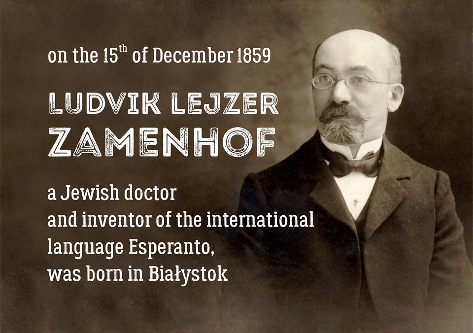 Esperanto_UK's tweet photo. Today is #Zamenhof's 161st birthday. How much do you know about him and his life? Find out (in English and in #Esperanto)! https://t.co/1UdmjxpHYn https://t.co/iLsccHCQVR