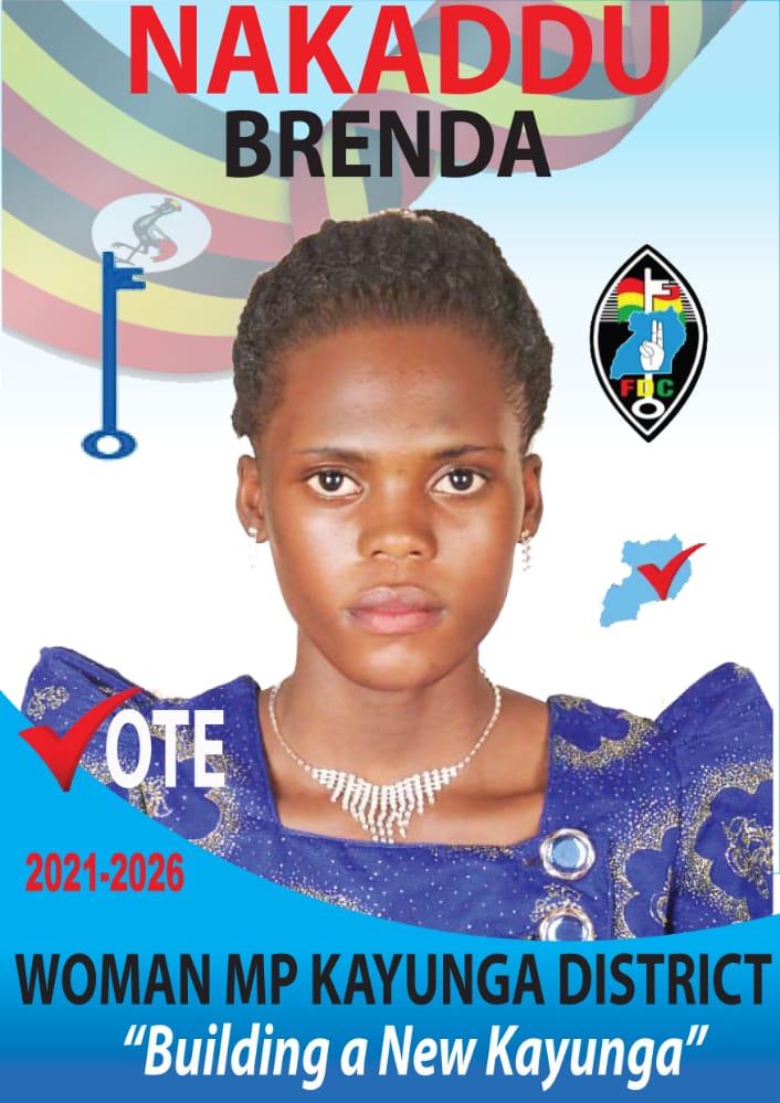UgandaElects's tweet photo. 19 year old Brenda Nakaddu is up for hot competition in the Woman MP Race in Kayunga District. As one of the youngest candidates in the race, she carries the FDC flag. Check out her profile #UgandaElects2021
https://t.co/A3ORYCuCwK https://t.co/KUCVB1T7N8