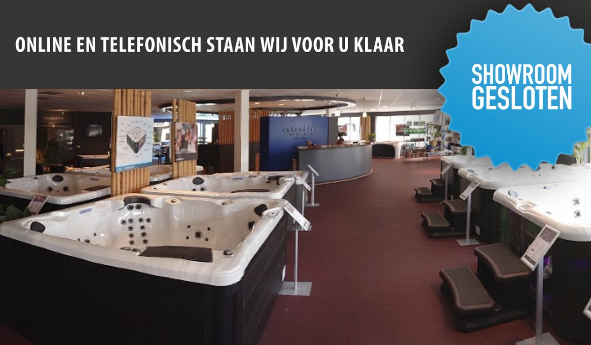 Vanwege de aangescherpte coronamaatregelen is onze showroom gesloten. Online en telefonisch staan wij nog voor u klaar. Online bestellen kan 24/7 en telefonisch tijdens onze kantoortijden. Uw bestelling wordt verwerkt en geleverd zoals u van ons gewend bent.
