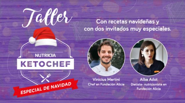 SJDmetabolicas's tweet image. #Ketochef 😋 Aprende a elaborar #ketorecetas navideñas 🎄 con este taller de cocina cetogénica para la epilepsia refractaria.
📅 Jueves 17/12 ⏰ 19h
👉 Inscripción gratuita: bit.ly/Ketochef
Es una iniciativa de @nutricia_Es, con la colaboración de la @FundacioAlicia