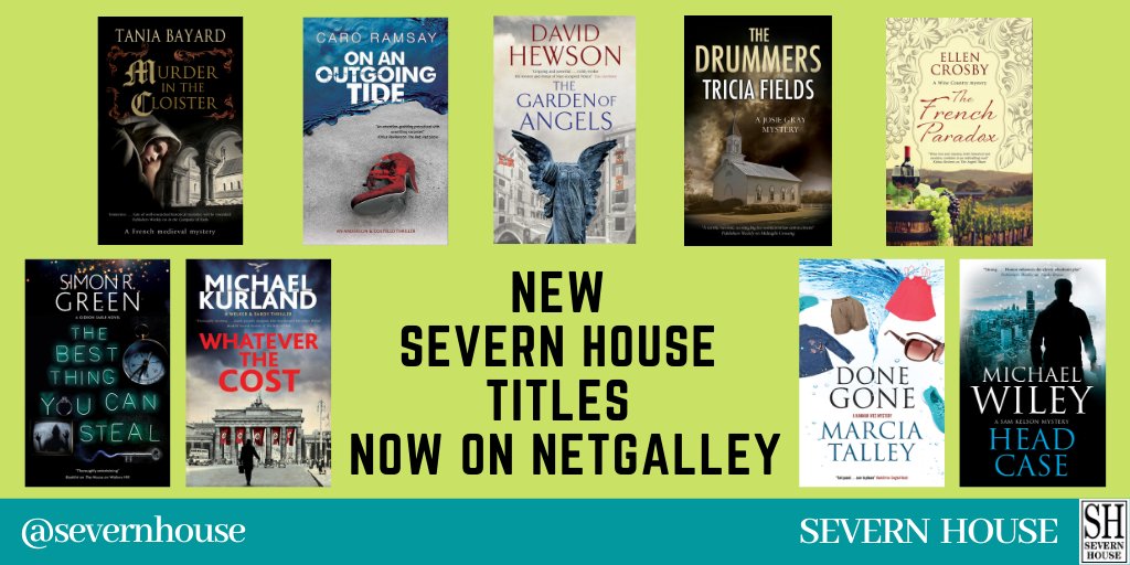 📢 Calling all #librarians, #bookbloggers and #bookreviewers 📢 NINE new titles are now available to request on #NetGalley, with settings including a Virginia vineyard, Nazi-occupied Venice, and London (but not as you know it...) Browse them here: netgalley.com/pub/severnhouse