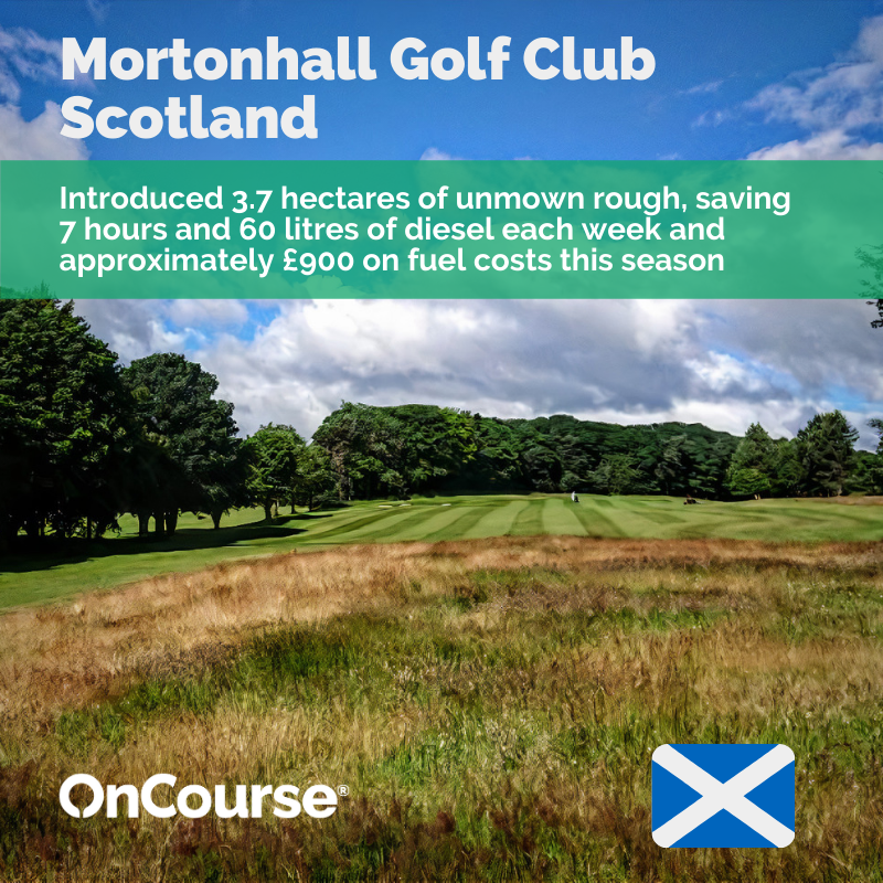 sustainablegolf's tweet photo. At @mortonhallgolf a large area of unmown rough was introduced to create more habitat for wildlife.
This also reduced maintenance time and costs.
Great work by @ShaunC_1888 and his team.
Remember to vote if this is your favourite!
#SustainableGolf #JoinOnCourse https://t.co/eNViiho9MQ