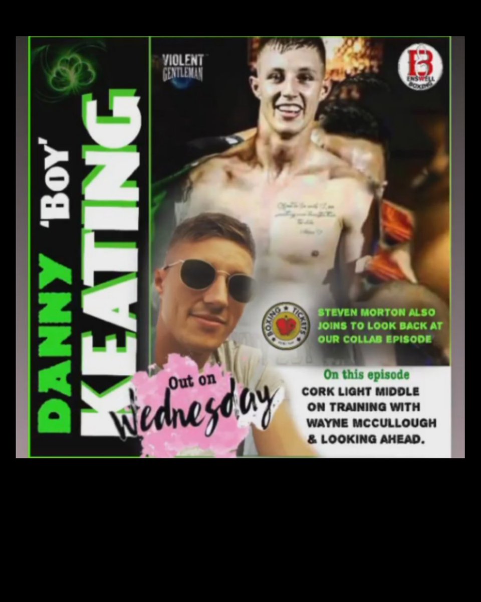 BoxingTicketsNI's tweet image. Another podcast done with the main man @EnswellPodcast which is out tomorrow 

We look back on the #GoldenContract finals card

The performances of the McKenna brothers on the @HennessySports show this past Weekend also.

Also speak about @MARKHDUNLOP new signing Conor Quinn.