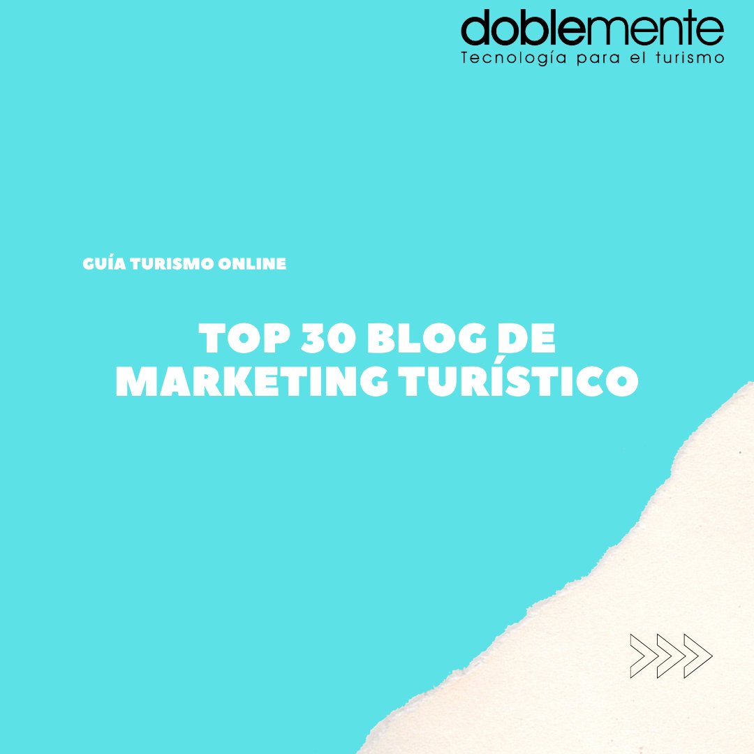 GUÍA Turismo On-line. LOS 30 MEJORES BLOGS DE MARKETING TURÍSTICO.
Guía entera disponible en neustro Blog.
doblemente.com/guia-turismo-o…