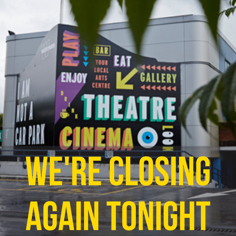 WatermansArts's tweet photo. We will be closing again after tonightโs screenings as London enters tier 3. Our team will be contacting anyone with a booking up to 23 Dec to offer a refund. Thanks for your patience! #SaveWatermans #CultureMatters https://t.co/xwnxcvFqbD