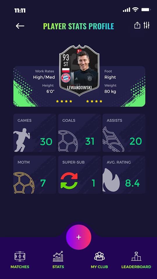 fifaaddict1897's tweet photo. I’ve been working on this app for about 3 months now. #futtracker #Lewandowski #LewanGOALSki https://t.co/lMFi5cnAHr