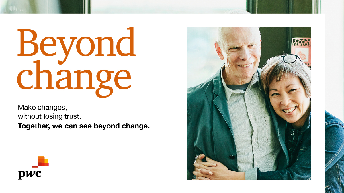 Change is something that we’re all dealing with. Transform your organisation and deliver change that will positively affect your business, your communities and society. See how <a href="/PwC_UK/">PwC UK</a> is helping businesses to #SeeBeyondChange pwc.to/3o89OHT