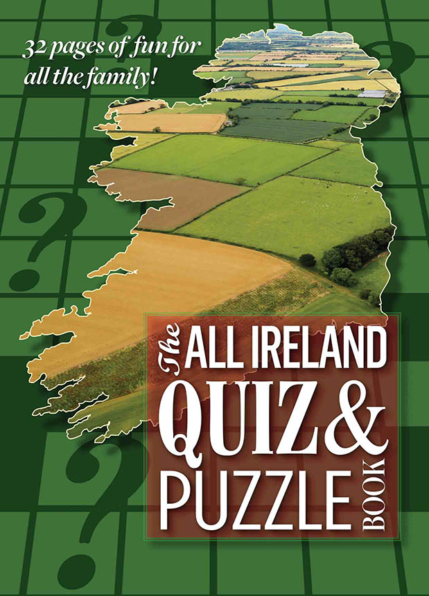 You'll find a Christmas gift in the Gorey Guardian this week. 
Inside there's a free 32-page quiz and puzzle book for all the family - with a special section just for the kids. In shops now!