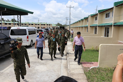 Soldiers, Police waive housing for Former Rebels. The housing project which is called "Biyaya ng Pagbabago Freedom Residences" is situated in a three-hectare lot that accommodates 375 units. Via:  https://www.eastmincomafp.com.ph/2019/02/soldiers-police-waive-housing-for.html