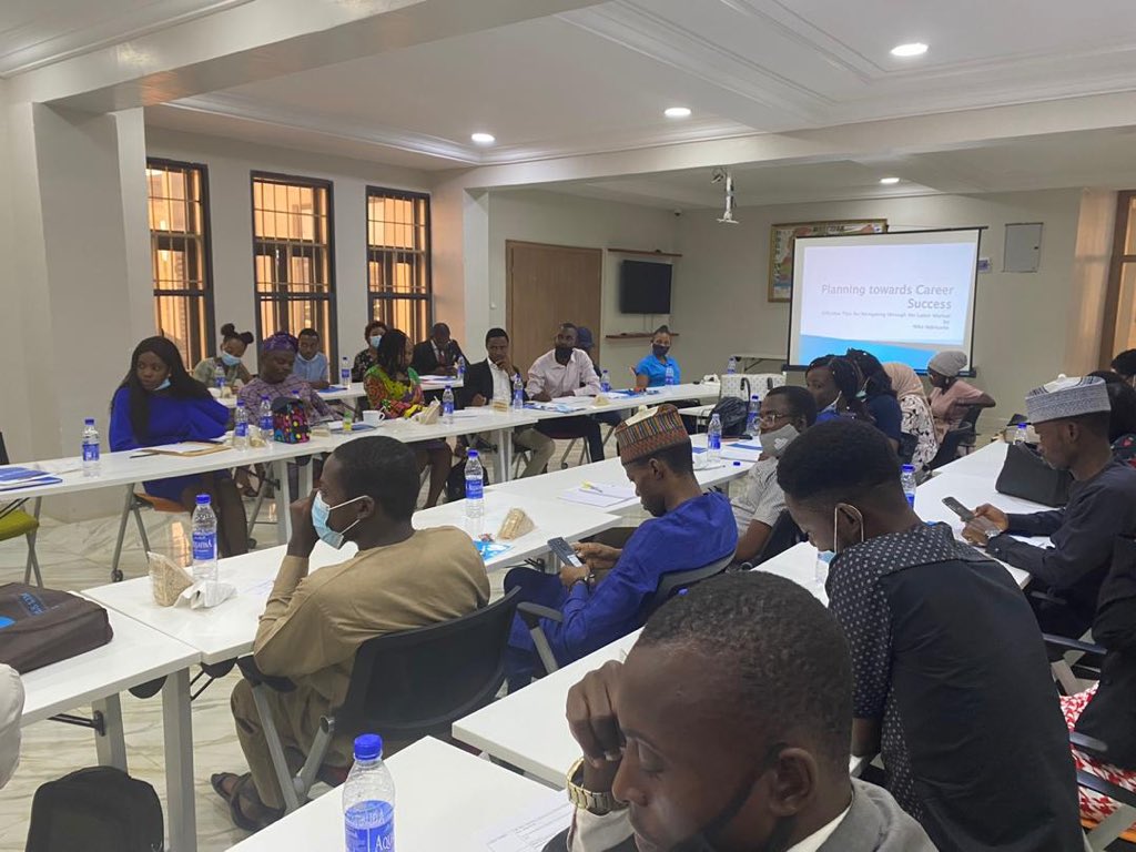 PLACNG's tweet photo. Photos from the Debriefing Session of PLAC’s 2020 Legislative Interns where they shared feedback on their internship experience at the National Assembly. https://t.co/afNtXf0c3o