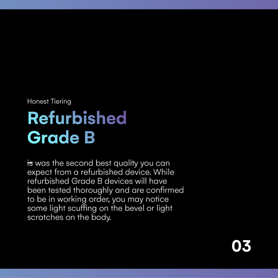 aznumobile's tweet photo. Tired of deciphering the complicated grading system that's become part and parcel of purchasing a refurbished phone? Well, not anymore!

By shopping with us, you can confidently purchase a refurbished mobile that's never graded, always #Aznu.

#refurbishedphone #ewaste #samsung https://t.co/QHOfL8i8AU