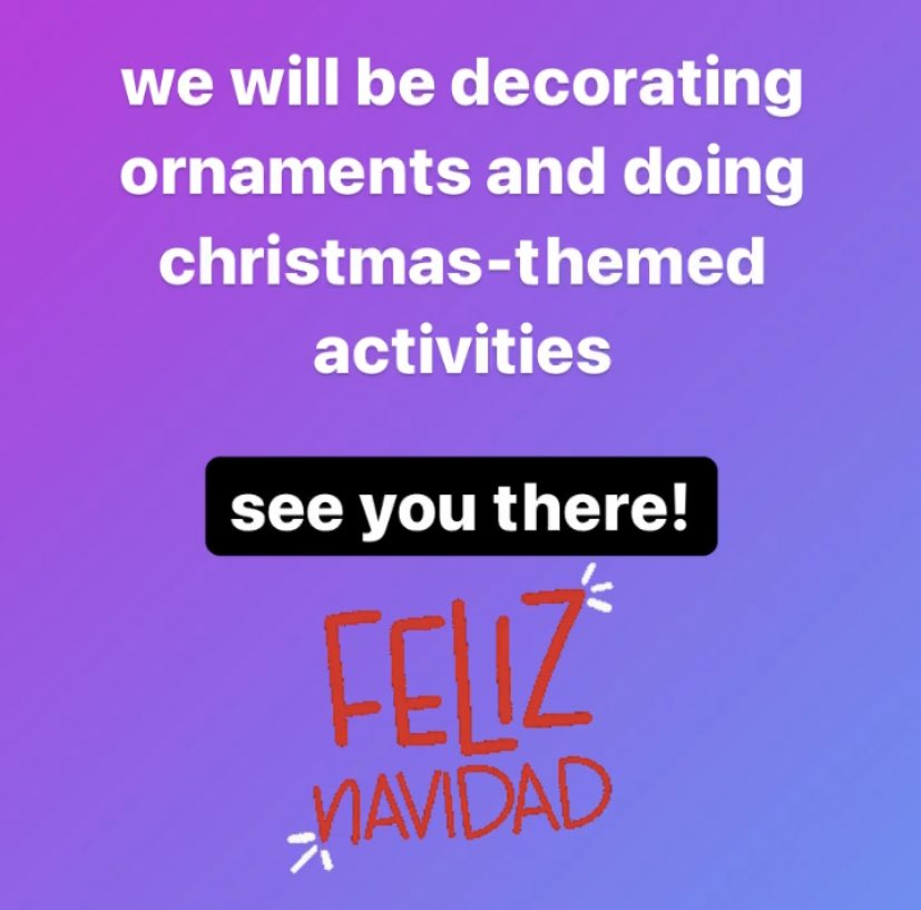 HighMuskego's tweet photo. We hope to see you at our meeting THIS THURSDAY at 2:30 in Señora Loeffler-bell’s room. We will be discussing fundraising and upcoming activities as well as decorating ornaments for christmas! https://t.co/Akn4dObSIk