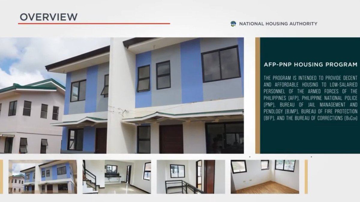 New AFP/PNP Housing Program. Source taken from  https://nha.gov.ph/&nbsp; National Housing Authority