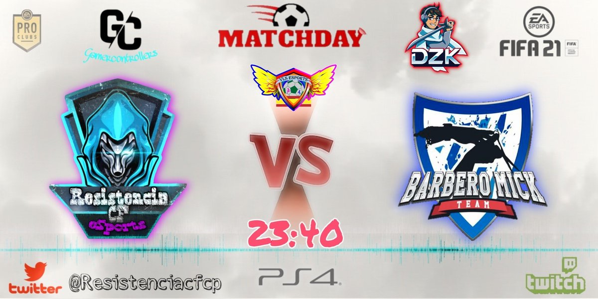 ResistenciaCFCP's tweet photo. Hoy desde las 22:00, todos nuestros partidos serán casteados de la mano de @TDzakos

🟦MARTES🟪
⏰H 23:40
🏆 @VlsEsports
🆚️ @BarberoMickTEAM

Sigue los encuentros en directo a través de twitch en:  https://t.co/c7d27pLERV
#vamosresistencia https://t.co/o34T0Q6KBJ