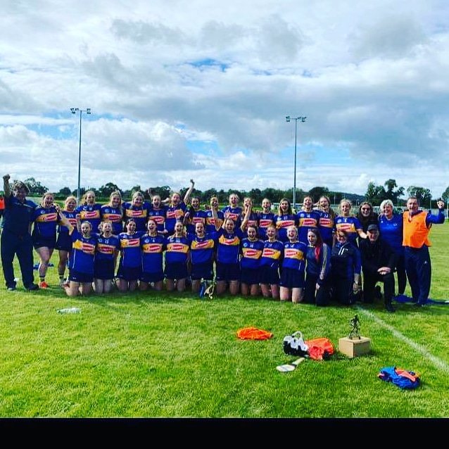 BallinkillenHC's tweet photo. As we come towards the end of 2020, we look back on the great year we had. 💛💙

First up is the ladies Junior Team which won their county championship 🏆.

2021 is going to be a great year for this team as they have Leinster championship to look forward to. https://t.co/ZBdocq3Vb2