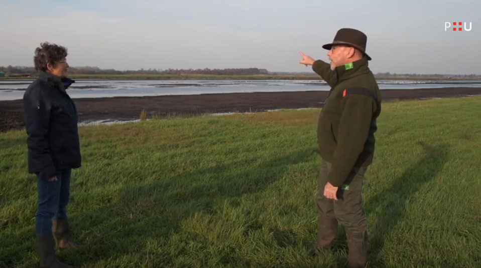 Bewoonster Karien Scholten met boswachter Bert van Dijk <a href="/staatsbosbeheer/">Staatsbosbeheer</a> op pad in Westbroekse Zodden. Wat is gebeurd, hoe gaat de natuur herstellen en hoe sluit het aan op de cultuurhistorie van het gebied? youtu.be/7B4De2YwBgA #natuurherstel #oostelijkevechtplasse #tienhoven