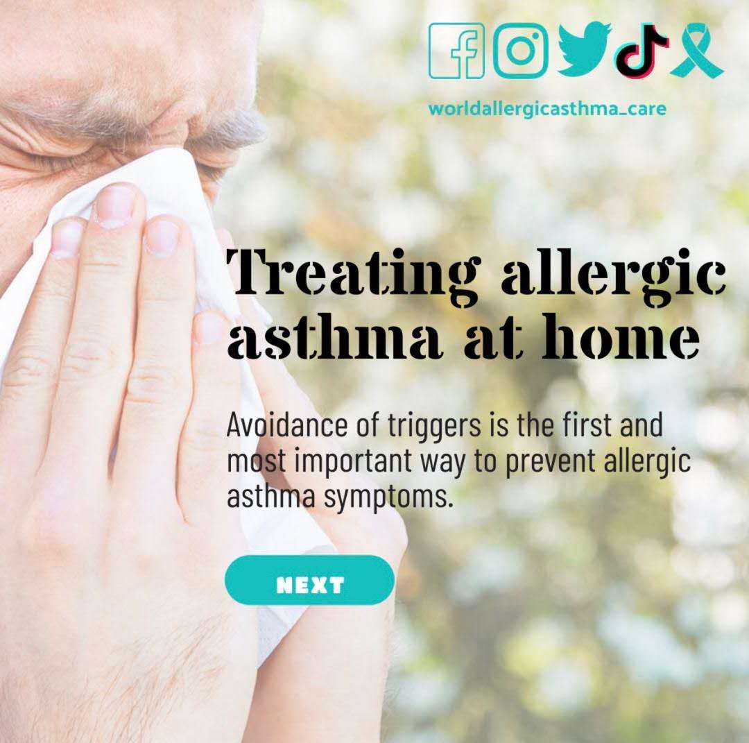 AsthmaWorld's tweet photo. #Tipstocontrol #AllergicAsthma #Awareness #Allergies #Asthma #RaiseAwareness https://t.co/WVjNVJCStw