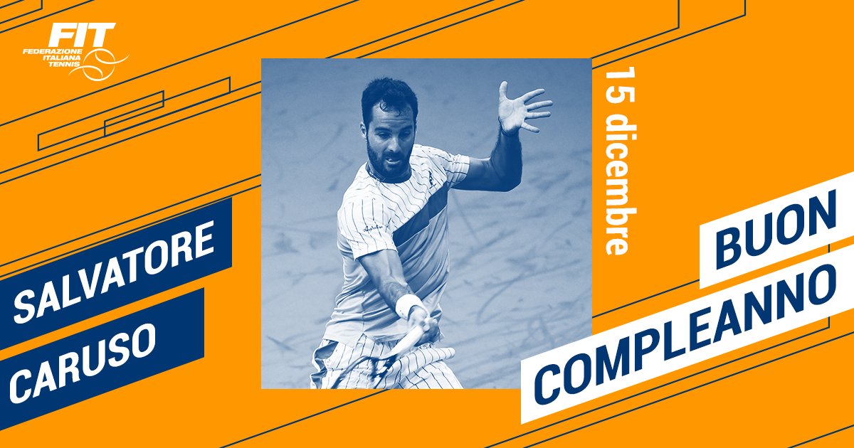 federtennis's tweet photo. Quest'anno può festeggiare il best ranking al n.76 e tante ottime prestazioni in campo... tanti auguri a Salvatore #Caruso! 🥳
#stayFIT #tennis #15dicembre https://t.co/8yD8EvoM8A